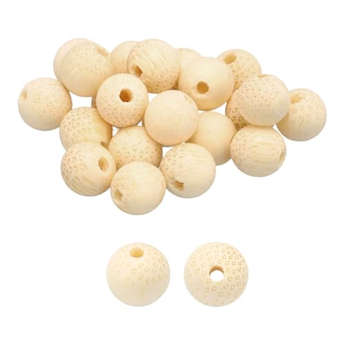 HARFINGTON Natürliche Holzperlen, 6 mm, goldener Bambus, rund, poliert, lose Perlen, glatte Abstandshalter-Kugeln für Schmuckherstellung, Armbänder, Halsketten, Ohrringe, Basteln, 100 Stück HARFINGTON Natürliche Holzperlen, 6 mm, goldener Bambus, rund, poliert, lose Perlen, glatte Abstandshalter-Kugeln für Schmuckherstellung, Armbänder, Halsketten, Ohrringe, Basteln, 100 Stück von HARFINGTON