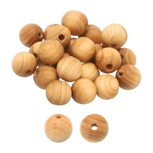 HARFINGTON Natürliche Holzperlen, 6 mm, rund, poliert, lose Perlen, glatte Abstandshalter-Kugeln für Schmuckherstellung, Armbänder, Halsketten, Ohrringe, Basteln, 100 Stück HARFINGTON Natürliche Holzperlen, 6 mm, rund, poliert, lose Perlen, glatte Abstandshalter-Kugeln für Schmuckherstellung, Armbänder, Halsketten, Ohrringe, Basteln, 100 Stück von HARFINGTON