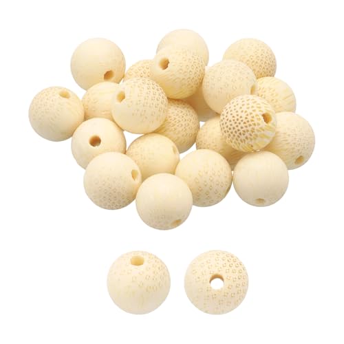 HARFINGTON Natürliche Holzperlen, 8 mm, goldener Bambus, rund, poliert, lose Perlen, glatte Abstandshalter-Kugeln für Schmuckherstellung, Armbänder, Halsketten, Ohrringe, Basteln, 100 Stück HARFINGTON Natürliche Holzperlen, 8 mm, goldener Bambus, rund, poliert, lose Perlen, glatte Abstandshalter-Kugeln für Schmuckherstellung, Armbänder, Halsketten, Ohrringe, Basteln, 100 Stück von HARFINGTON