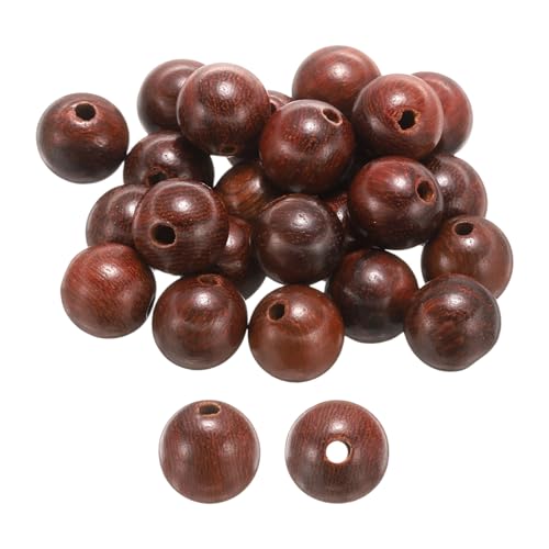 HARFINGTON Natürliche Holzperlen, 8 mm, saures Zweigholz, rund, poliert, lose Perlen, glatte Abstandshalter-Kugeln für Schmuckherstellung, Armbänder, Halsketten, Ohrringe, Basteln, 100 Stück HARFINGTON Natürliche Holzperlen, 8 mm, saures Zweigholz, rund, poliert, lose Perlen, glatte Abstandshalter-Kugeln für Schmuckherstellung, Armbänder, Halsketten, Ohrringe, Basteln, 100 Stück von HARFINGTON