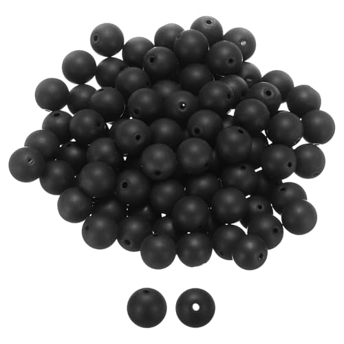 HARFINGTON Natursteinperlen, 10 mm, schwarzer Obsidian, runder Edelstein, lose Perlen, echte glatte Kugeln, für Schmuckherstellung, Armbänder, Halsketten, Ohrringe, DIY, 100 Stück HARFINGTON Natursteinperlen, 10 mm, schwarzer Obsidian, runder Edelstein, lose Perlen, echte glatte Kugeln, für Schmuckherstellung, Armbänder, Halsketten, Ohrringe, DIY, 100 Stück von HARFINGTON