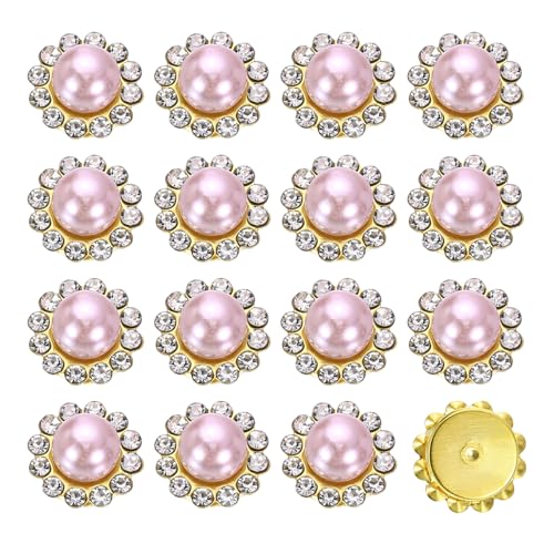 HARFINGTON Perlen-Strass-Knöpfe, 12 mm, zum Aufnähen, Strasssteine, Vintage-Stil, Kunstperlen, Metallklaue, flache Rückseite, Nähen für DIY, Handwerk, Kleidung, Schuhe, Taschen, Dekorationen, Zubehör HARFINGTON Perlen-Strass-Knöpfe, 12 mm, zum Aufnähen, Strasssteine, Vintage-Stil, Kunstperlen, Metallklaue, flache Rückseite, Nähen für DIY, Handwerk, Kleidung, Schuhe, Taschen, Dekorationen, Zubehör von HARFINGTON