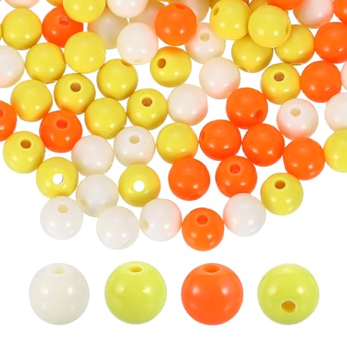 HARFINGTON Runde Acrylperlen, 8 mm Durchmesser, 1,9 mm Loch, Kunststoff, Harz, glatte Kugeln, lose Perlen für Schmuckherstellung, Armbänder, Halsketten, Ohrringe, DIY, 200 Stück HARFINGTON Runde Acrylperlen, 8 mm Durchmesser, 1,9 mm Loch, Kunststoff, Harz, glatte Kugeln, lose Perlen für Schmuckherstellung, Armbänder, Halsketten, Ohrringe, DIY, 200 Stück von HARFINGTON