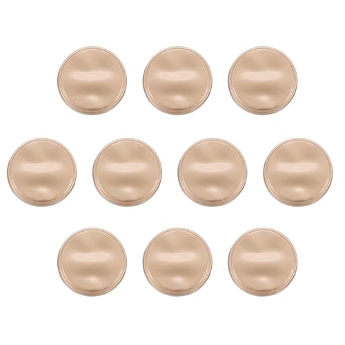 HARFINGTON Runde Metallknöpfe, 28 l, 18 mm, Schaft aus Zinklegierung, Wellenstruktur, Ersatzknöpfe für Kleidung, Dekoration, DIY-Zubehör, Sandgold, 10 Stück HARFINGTON Runde Metallknöpfe, 28 l, 18 mm, Schaft aus Zinklegierung, Wellenstruktur, Ersatzknöpfe für Kleidung, Dekoration, DIY-Zubehör, Sandgold, 10 Stück von HARFINGTON