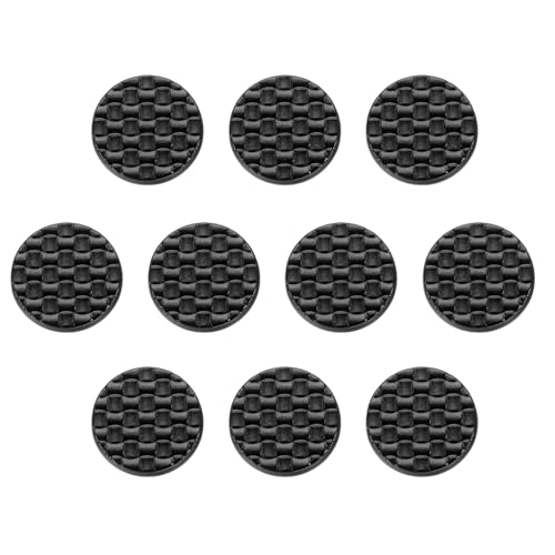 HARFINGTON Runde Metallknöpfe, 28 l, 18 mm, Schaft aus Zinklegierung, karierte Textur, Ersatzknöpfe für Kleidung, Dekoration, DIY-Zubehör, Mattschwarz, 10 Stück HARFINGTON Runde Metallknöpfe, 28 l, 18 mm, Schaft aus Zinklegierung, karierte Textur, Ersatzknöpfe für Kleidung, Dekoration, DIY-Zubehör, Mattschwarz, 10 Stück von HARFINGTON