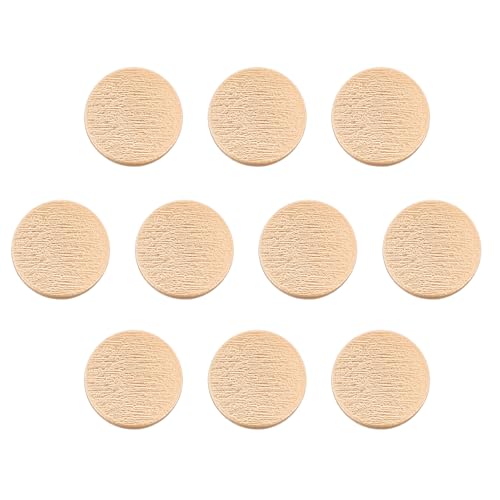 HARFINGTON Runde Metallknöpfe, 28 l, 18 mm, Schaft aus Zinklegierung, raue Textur, Ersatzknöpfe für Kleidung, Dekoration, DIY-Zubehör, Sandgold, 10 Stück HARFINGTON Runde Metallknöpfe, 28 l, 18 mm, Schaft aus Zinklegierung, raue Textur, Ersatzknöpfe für Kleidung, Dekoration, DIY-Zubehör, Sandgold, 10 Stück von HARFINGTON