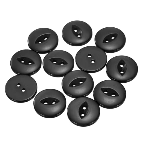 HARFINGTON Runde Nähknöpfe, 32 l, 20 mm, Kunstharz, 2 Löcher, Fischaugen-Ersatzknöpfe für Bastelarbeiten, Hosen, Kleid, Rock, Kleidung, Verschlussknöpfe, 12 Stück HARFINGTON Runde Nähknöpfe, 32 l, 20 mm, Kunstharz, 2 Löcher, Fischaugen-Ersatzknöpfe für Bastelarbeiten, Hosen, Kleid, Rock, Kleidung, Verschlussknöpfe, 12 Stück von HARFINGTON
