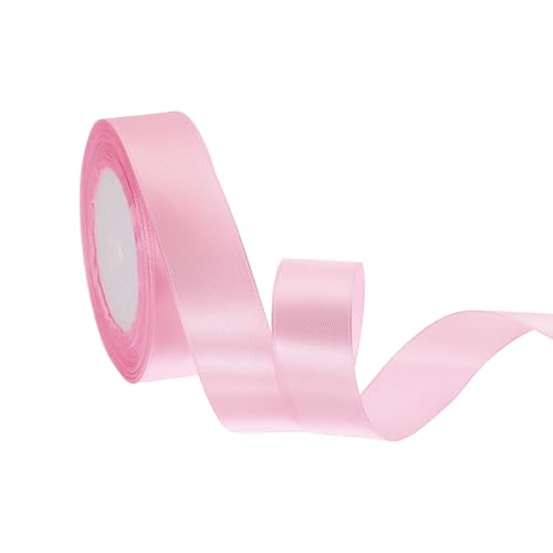HARFINGTON Satinband, 2,5 cm, 22 m, solides Polyester-Satinband für Geschenkverpackungen, Hochzeit, Party, Dekoration, Blumenstrauß, Basteln, Weihnachten, Korallenrosa HARFINGTON Satinband, 2,5 cm, 22 m, solides Polyester-Satinband für Geschenkverpackungen, Hochzeit, Party, Dekoration, Blumenstrauß, Basteln, Weihnachten, Korallenrosa von HARFINGTON
