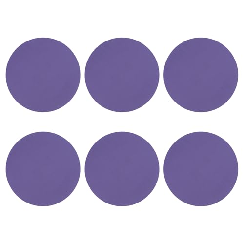 HARFINGTON Schleifscheiben, 10,2 cm, Körnung 1500, Klett-Schleifpapier, Exzenterschleifer-Pads für Holzbearbeitung, Automobil, Metallpolitur, Violett, 15 Stück von HARFINGTON