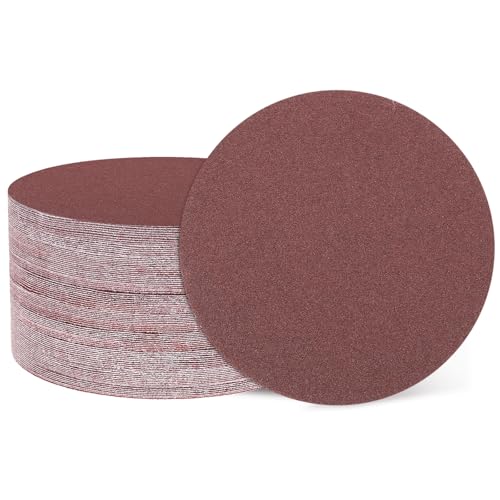 HARFINGTON Schleifscheiben, 12,7 cm, Körnung 100, Klett-Schleifpapier, Exzenterschleifer-Pads für Holzbearbeitung, Automobil, Metallpolitur, 50 Stück HARFINGTON Schleifscheiben, 12,7 cm, Körnung 100, Klett-Schleifpapier, Exzenterschleifer-Pads für Holzbearbeitung, Automobil, Metallpolitur, 50 Stück von HARFINGTON