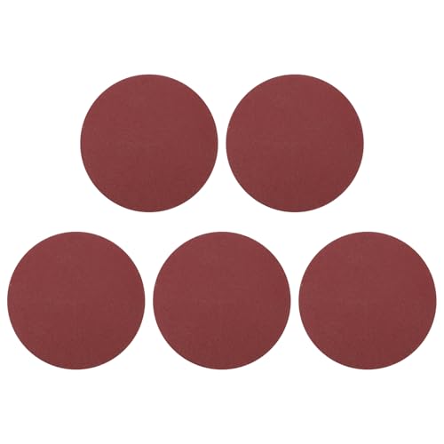 HARFINGTON Schleifscheiben, 12,7 cm, Körnung 180, Klett-Schleifpapier, Exzenterschleifer-Pads für Holzbearbeitung, Automobil, Metallpolitur, 5 Stück HARFINGTON Schleifscheiben, 12,7 cm, Körnung 180, Klett-Schleifpapier, Exzenterschleifer-Pads für Holzbearbeitung, Automobil, Metallpolitur, 5 Stück von HARFINGTON