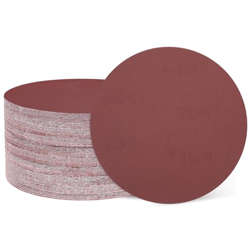 HARFINGTON Schleifscheiben, 15,2 cm, Körnung 400, Klett-Schleifpapier, Exzenterschleifer-Pads für Holzbearbeitung, Automobil, Metallpolitur, 100 Stück HARFINGTON Schleifscheiben, 15,2 cm, Körnung 400, Klett-Schleifpapier, Exzenterschleifer-Pads für Holzbearbeitung, Automobil, Metallpolitur, 100 Stück von HARFINGTON