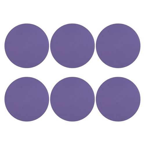 HARFINGTON Schleifscheiben, 7,6 cm, Körnung 1000, Klett-Schleifpapier, Exzenterschleifer-Pads für Holzbearbeitung, Automobil, Metallpolitur, Violett, 10 Stück von HARFINGTON