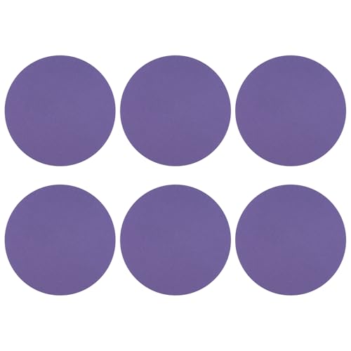 HARFINGTON Schleifscheiben, 7,6 cm, Körnung 5000, Klett-Schleifpapier, Exzenterschleifer-Pads für Holzbearbeitung, Automobil, Metallpolitur, Violett, 10 Stück von HARFINGTON