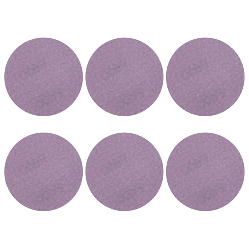 HARFINGTON Schleifscheiben, 7,6 cm, Körnung 600, Klett-Schleifpapier, Exzenterschleifer-Pads für Holzbearbeitung, Automobil, Metallpolitur, Violett, 10 Stück von HARFINGTON