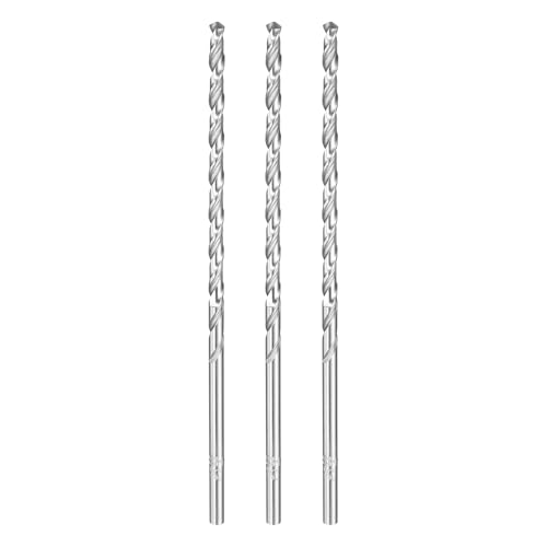 HARFINGTON Spiralbohrer, 3,2 mm Durchmesser, 100 mm, extra lang, Hochgeschwindigkeitsstahl, Spiralbohrer, vollständig geschliffene Bohrwerkzeuge für Holz, Kunststoff, Aluminium, dünnes Blech, 3 Stück HARFINGTON Spiralbohrer, 3,2 mm Durchmesser, 100 mm, extra lang, Hochgeschwindigkeitsstahl, Spiralbohrer, vollständig geschliffene Bohrwerkzeuge für Holz, Kunststoff, Aluminium, dünnes Blech, 3 Stück von HARFINGTON