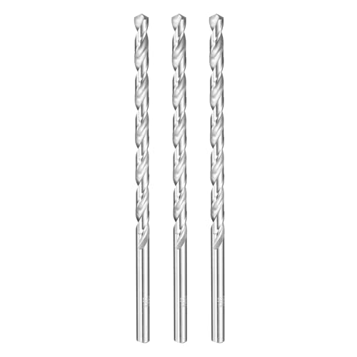 HARFINGTON Spiralbohrer, 6,5 mm Durchmesser, 160 mm, extra lang, Hochgeschwindigkeitsstahl, Spiralbohrer, vollständig geschliffene Bohrwerkzeuge für Holz, Kunststoff, Aluminium, dünnes Blech, 3 Stück HARFINGTON Spiralbohrer, 6,5 mm Durchmesser, 160 mm, extra lang, Hochgeschwindigkeitsstahl, Spiralbohrer, vollständig geschliffene Bohrwerkzeuge für Holz, Kunststoff, Aluminium, dünnes Blech, 3 Stück von HARFINGTON