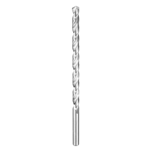 HARFINGTON Spiralbohrer, 9 mm Durchmesser, 200 mm, extra lang, Hochgeschwindigkeitsstahl, Spiralbohrer, vollständig geschliffene Bohrwerkzeuge für Holz, Kunststoff, Aluminium, dünnes Blech von HARFINGTON