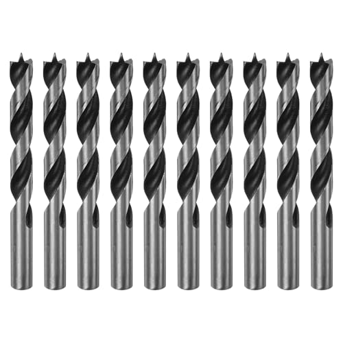HARFINGTON Spiralbohrer mit geradem Rundschaft, 13 mm Durchmesser, metrischer Spiralbohrer für Tischler, Holzbearbeitung, Kunststoff, Gummi, 10 Stück HARFINGTON Spiralbohrer mit geradem Rundschaft, 13 mm Durchmesser, metrischer Spiralbohrer für Tischler, Holzbearbeitung, Kunststoff, Gummi, 10 Stück von HARFINGTON