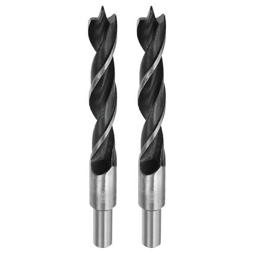 HARFINGTON Spiralbohrer mit geradem Rundschaft, 18 mm Durchmesser, metrischer Spiralbohrer für Tischler, Holzbearbeitung, Kunststoff, Gummi, 2 Stück HARFINGTON Spiralbohrer mit geradem Rundschaft, 18 mm Durchmesser, metrischer Spiralbohrer für Tischler, Holzbearbeitung, Kunststoff, Gummi, 2 Stück von HARFINGTON