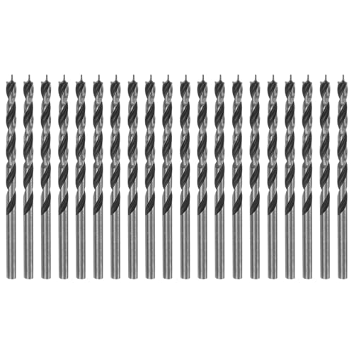 HARFINGTON Spiralbohrer mit geradem Rundschaft, 3,2 mm Durchmesser, metrischer Spiralbohrer für Tischler, Holzbearbeitung, Kunststoff, Gummi, 20 Stück HARFINGTON Spiralbohrer mit geradem Rundschaft, 3,2 mm Durchmesser, metrischer Spiralbohrer für Tischler, Holzbearbeitung, Kunststoff, Gummi, 20 Stück von HARFINGTON