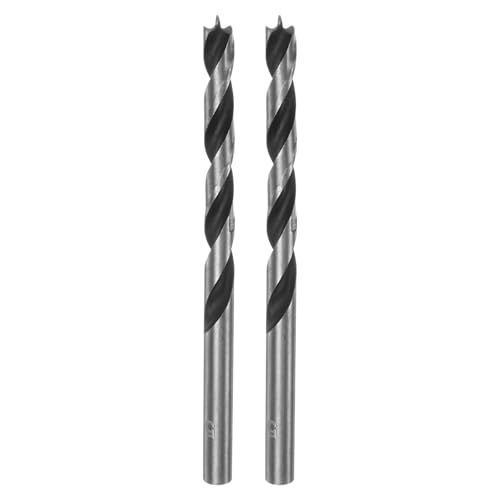 HARFINGTON Spiralbohrer mit geradem Rundschaft, 5,5 mm Durchmesser, metrischer Spiralbohrer für Tischler, Holzbearbeitung, Kunststoff, Gummi, 2 Stück HARFINGTON Spiralbohrer mit geradem Rundschaft, 5,5 mm Durchmesser, metrischer Spiralbohrer für Tischler, Holzbearbeitung, Kunststoff, Gummi, 2 Stück von HARFINGTON