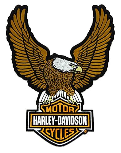Harley-Davidson Aufnäher 10.25″ Eagle Bar & Shield Patch von HARLEY-DAVIDSON