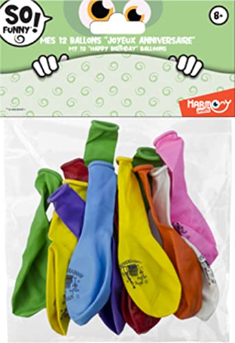 HARMONY -Mes JH139172 Luftballons, 12 Stück HARMONY -Mes JH139172 Luftballons, 12 Stück von HARMONY