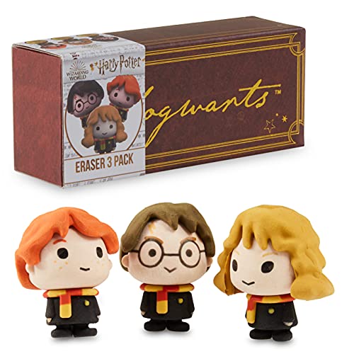 Harry Potter Radiergummi Kinder Schule, 3 Figuren Radiergummi Set, Back to School Kinder Schreibwaren, Einschulung Geschenk Harry Potter Radiergummi Kinder Schule, 3 Figuren Radiergummi Set, Back to School Kinder Schreibwaren, Einschulung Geschenk von HARRY POTTER