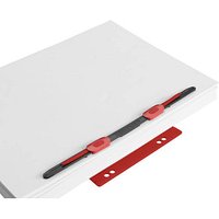 20 HASenPfeil ® 1 Heftstreifen für 500 Blatt rot Kunststoff von HASenPfeil ® 1