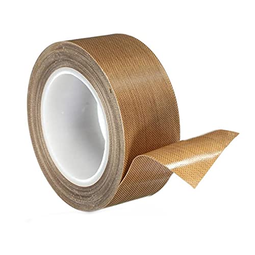 Hochtemperatur-Klebeband, Teflon-Hochtemperatur-Klebeband, HATOOLHA® PTFE-Glasfaser-Dichtungsband (42 mm x 10 m) von HATOOLHA