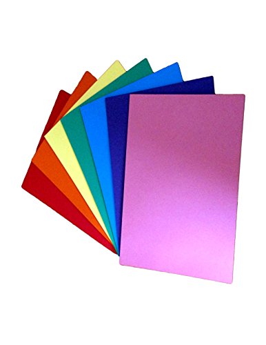 HAUS der KARTE und PAPIERS DHKP025 A5 Gute Qualität Karte, regenbogen farbige von HAUS der KARTE und PAPIERS