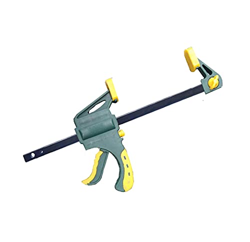 HAUTFENM Schnellspannklemmen-Set, 6/4/2 Stück, 10,2 cm, Holzbearbeitungsklammer, robuste Ratschenstangenklemme, Starke Klemmen, Holzbearbeitungswerkzeug, DIY-Handholzbearbeitung (Größe: 4 Stück) von HAUTFENM