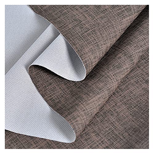 Kunstleder Polsterstoff Meterware FüR Möbel Sofa Stuhl Autos Polsterarbeiten Autos Dekorationen DIY Basteln Nähen(Dark brown#1,1.38X2m) von HAUTFENM