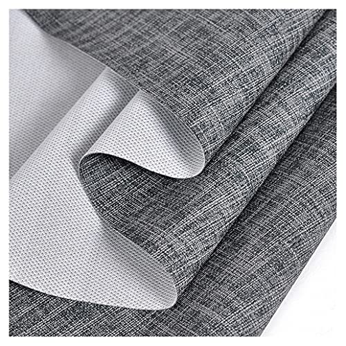 Kunstleder Polsterstoff Meterware FüR Möbel Sofa Stuhl Autos Polsterarbeiten Autos Dekorationen DIY Basteln Nähen(Dark gray#2,1.38X1m) von HAUTFENM