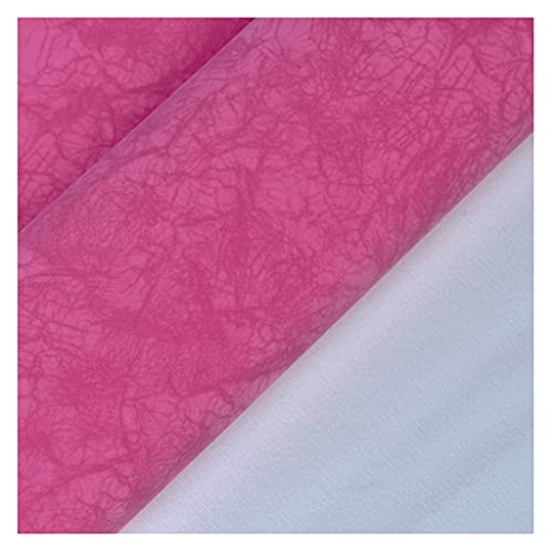 Möbelstoff Premium Bezugsstoff Zum PU Kunstleder 138 X100 cm,Stoff Polster Handwerk DIY Nähen Sofa Handtasche Auto(8#,1.38X2m) von HAUTFENM