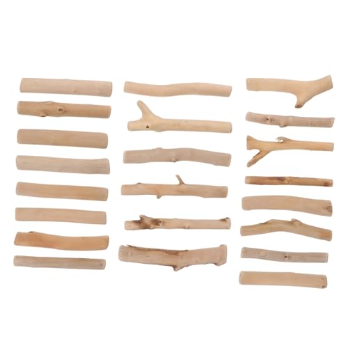 HAWILLOSCH 1 Ornament Diy-material Natürliche Baumstämme Eisstiele Zum Basteln Klein Farbstifte Natürliche Birkenzweige Bastelstangen Log-sticks Foto-requisiten Stöcke Khaki Holz HAWILLOSCH 1 Ornament Diy-material Natürliche Baumstämme Eisstiele Zum Basteln Klein Farbstifte Natürliche Birkenzweige Bastelstangen Log-sticks Foto-requisiten Stöcke Khaki Holz von HAWILLOSCH