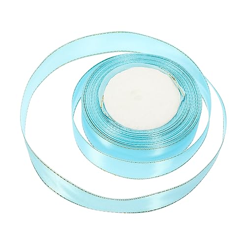 HAWILLOSCH 1 Rolle Breites Dekorationsband mit Goldrand für Diy Hochzeiten und Partys Lange für Vielseitige Verpackung und Dekoration HAWILLOSCH 1 Rolle Breites Dekorationsband mit Goldrand für Diy Hochzeiten und Partys Lange für Vielseitige Verpackung und Dekoration von HAWILLOSCH