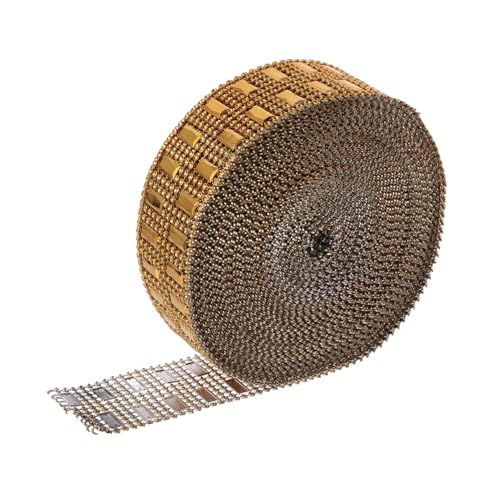 HAWILLOSCH 1 Rolle Roll Glitzerndes Strassband Reihige Diamant Ribbon für Diy Bastelprojekte Hochzeiten Feste und Partys Yards Funkelnde Dekoration für Feiern HAWILLOSCH 1 Rolle Roll Glitzerndes Strassband Reihige Diamant Ribbon für Diy Bastelprojekte Hochzeiten Feste und Partys Yards Funkelnde Dekoration für Feiern von HAWILLOSCH