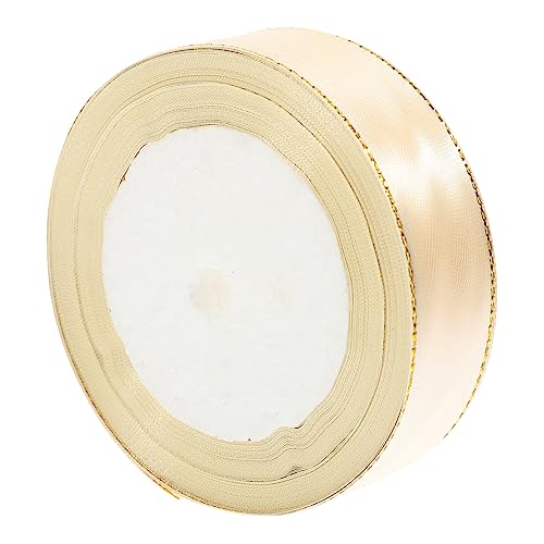 HAWILLOSCH 1 Rollenbox Phnom Penh Band Hellrosa Band Gold Elegantes Designband Dekoratives Klebeband Verpackung Verdrahtet Bänder Exquisites Geschenkband Rand Beige Polyester HAWILLOSCH 1 Rollenbox Phnom Penh Band Hellrosa Band Gold Elegantes Designband Dekoratives Klebeband Verpackung Verdrahtet Bänder Exquisites Geschenkband Rand Beige Polyester von HAWILLOSCH