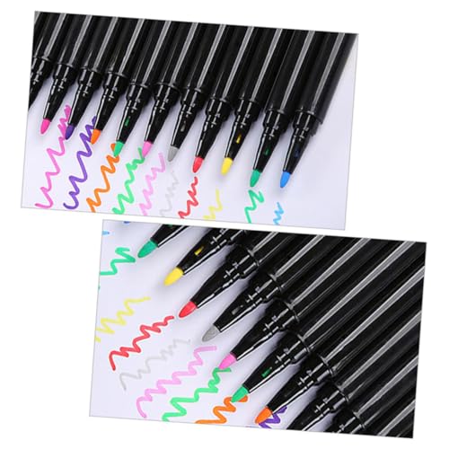 HAWILLOSCH 1 Satz 2 Stück Kreide auf Wasserbasis LED fluoreszierender Stift Aquarellstifte flüssige Farbstifte Wischen Sie spurlos Aquarellstift Plastik HAWILLOSCH 1 Satz 2 Stück Kreide auf Wasserbasis LED fluoreszierender Stift Aquarellstifte flüssige Farbstifte Wischen Sie spurlos Aquarellstift Plastik von HAWILLOSCH