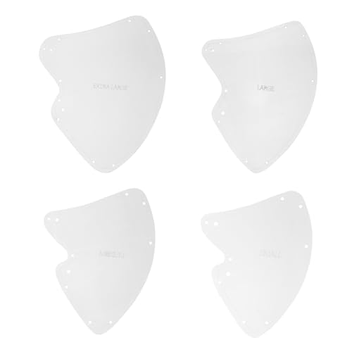 HAWILLOSCH 1 Satz 4 Stück Masken vorlagen Näherabende Werkzeuge zum Nähen von Masken DIY-Maskenwerkzeuge Vorlage für Gesichtsmasken Zubehör für Gesichtsmasken Masken-Vorlage Acryl HAWILLOSCH 1 Satz 4 Stück Masken vorlagen Näherabende Werkzeuge zum Nähen von Masken DIY-Maskenwerkzeuge Vorlage für Gesichtsmasken Zubehör für Gesichtsmasken Masken-Vorlage Acryl von HAWILLOSCH