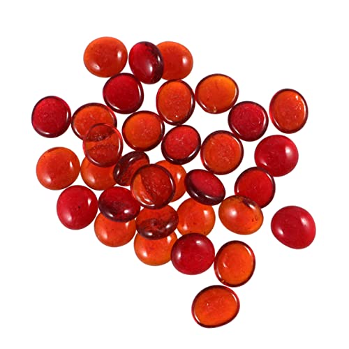 HAWILLOSCH 1 Satz Roten Flachen Glasperlen ca Dekorative Elemente für Aquarien Blumenvasen und Diy Bastelprojekte Vielseitig Einsetzbar HAWILLOSCH 1 Satz Roten Flachen Glasperlen ca Dekorative Elemente für Aquarien Blumenvasen und Diy Bastelprojekte Vielseitig Einsetzbar von HAWILLOSCH