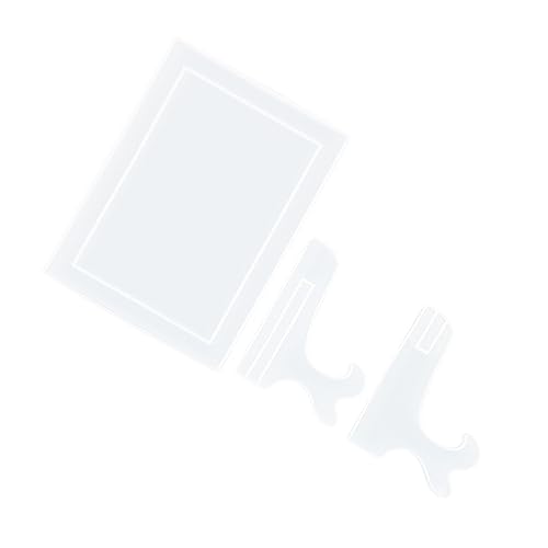HAWILLOSCH 1 Satz Silikon Fotorahmen Gießform Diy Foto Rahmen Silikonform für Dekorationen Leicht und Tragbar für Personalisierte und Handwerksprojekte HAWILLOSCH 1 Satz Silikon Fotorahmen Gießform Diy Foto Rahmen Silikonform für Dekorationen Leicht und Tragbar für Personalisierte und Handwerksprojekte von HAWILLOSCH