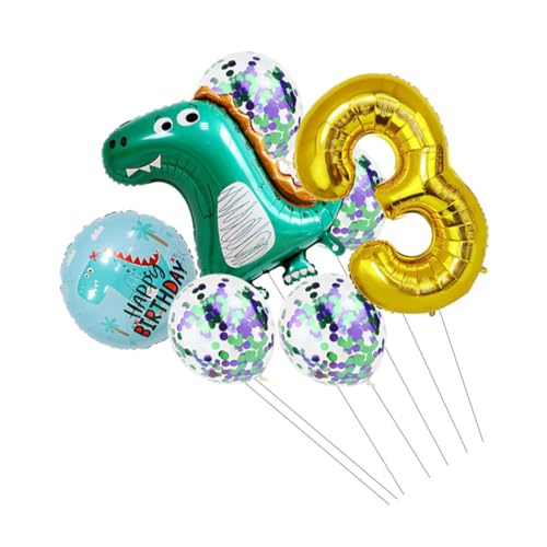 HAWILLOSCH 1 Set Ballondekoration Geburtstagsparty Luftballons Dinosaurier Ballondekorationen Partyzubehör Geburtstagsparty Zubehör Aufblasbare Dekoration Party Dinosaurier Aluminiumfolie HAWILLOSCH 1 Set Ballondekoration Geburtstagsparty Luftballons Dinosaurier Ballondekorationen Partyzubehör Geburtstagsparty Zubehör Aufblasbare Dekoration Party Dinosaurier Aluminiumfolie von HAWILLOSCH