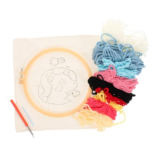 HAWILLOSCH 1 Set DIY Stickset – Stiche Nähstiche Handstickzubehör Sticknadel Stift Handstickmuster Kreuzstiche Holz Himmelblau HAWILLOSCH 1 Set DIY Stickset – Stiche Nähstiche Handstickzubehör Sticknadel Stift Handstickmuster Kreuzstiche Holz Himmelblau von HAWILLOSCH