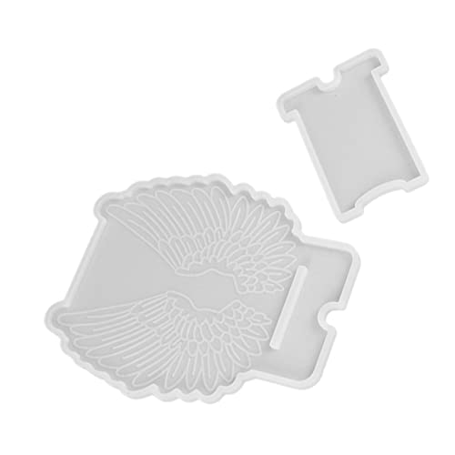 HAWILLOSCH 1 Set Handyhalter Form Silikonform Für Handyhalter Handyständer Handyständer Handgefertigte Form Einfache Form DIY Manuelle Form Rückform Weißes Kieselgel von HAWILLOSCH