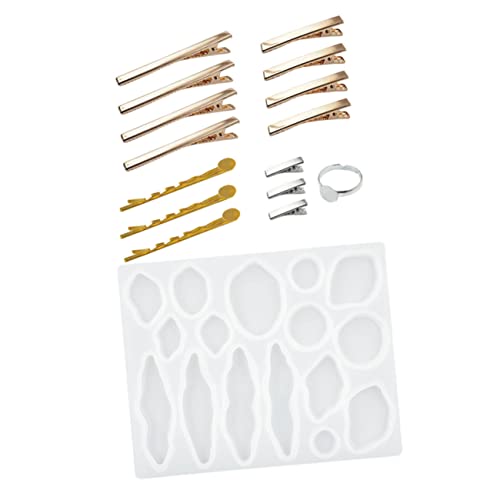 HAWILLOSCH 1 Set Kristall Epoxidform Haarschmuck Für Frauen Styling Haarnadelformen Für Epoxidharz Haarnadelgussformen Einfache Haarnadelformen Einfach Geformte Formen Mädchen HAWILLOSCH 1 Set Kristall Epoxidform Haarschmuck Für Frauen Styling Haarnadelformen Für Epoxidharz Haarnadelgussformen Einfache Haarnadelformen Einfach Geformte Formen Mädchen von HAWILLOSCH