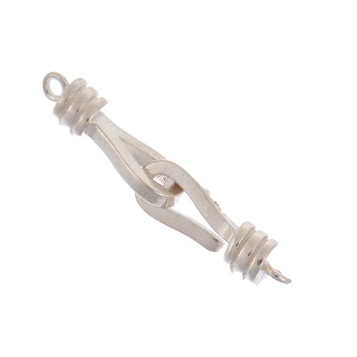HAWILLOSCH 1 Stück Armbandverschluss Schließe Verbinder Für Herstellung Verschlüsse Werkzeug Halskette Verbindungsschnalle Diy-armbandschnalle Halskette Schnallen Silber- Weiß HAWILLOSCH 1 Stück Armbandverschluss Schließe Verbinder Für Herstellung Verschlüsse Werkzeug Halskette Verbindungsschnalle Diy-armbandschnalle Halskette Schnallen Silber- Weiß von HAWILLOSCH