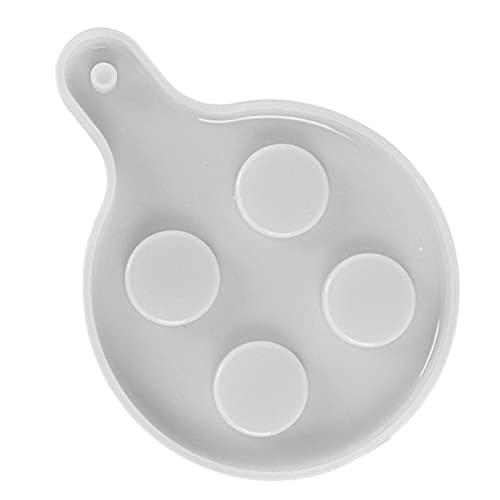 HAWILLOSCH 1 Stück Diy Kristall Epoxidharz Form Silikonform für Untersetzer und Tabletts Handgemacht Sicher und Bruchsicher für Bastelprojekte von HAWILLOSCH